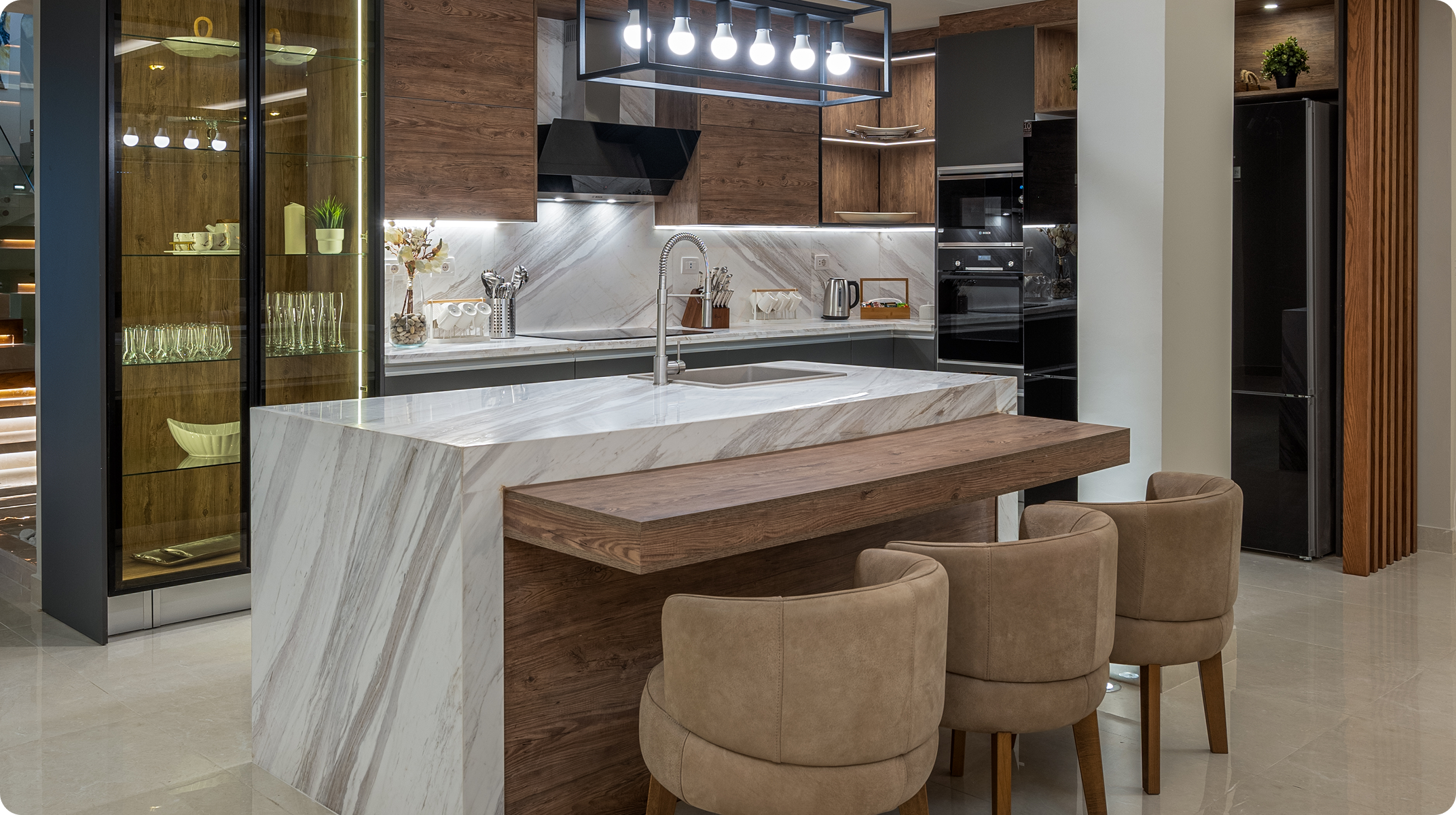 Contemporary apartment interior