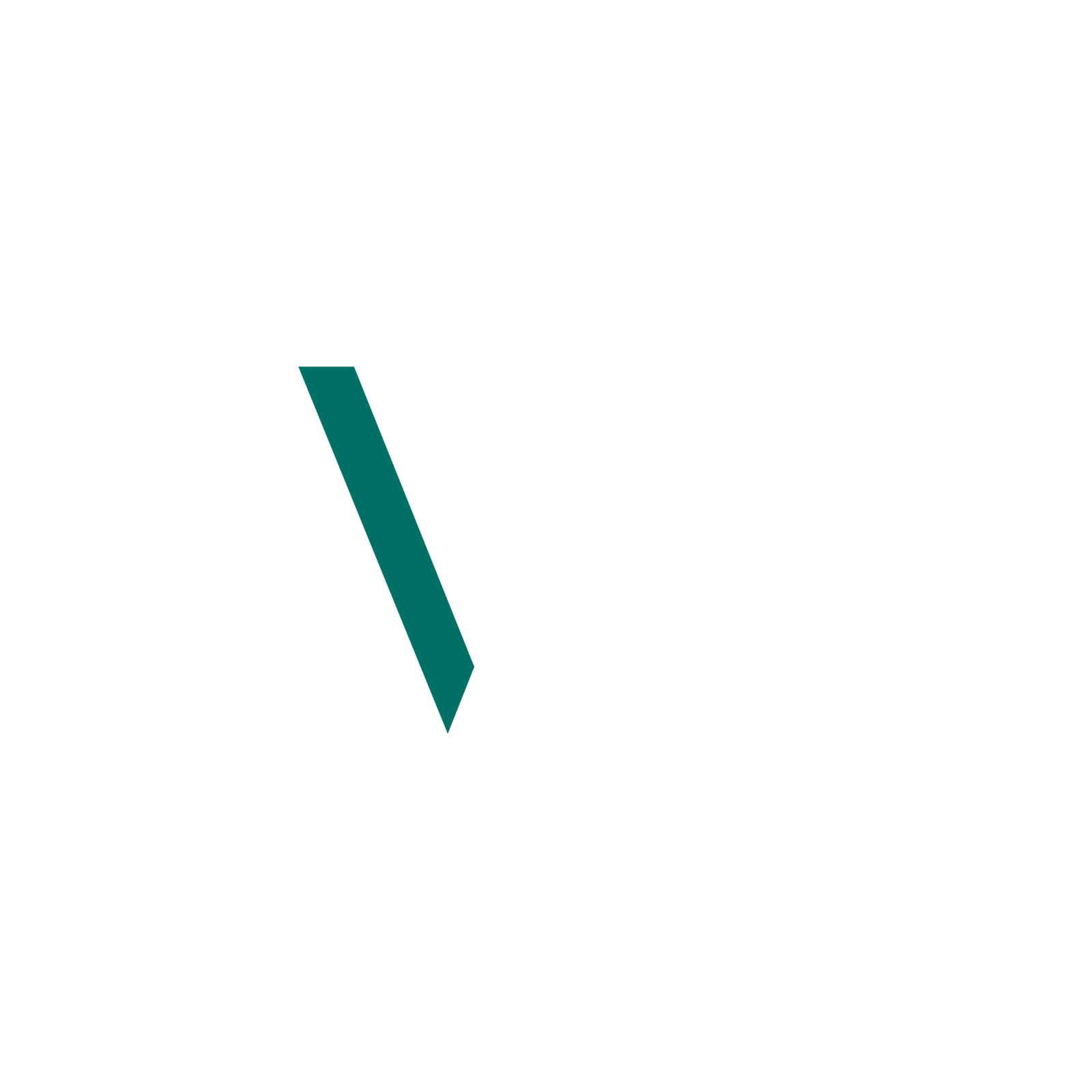 green white logo icon